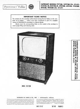 1T172M Ch= CT-52; Capehart Corp.; Fort (ID = 3114443) Television