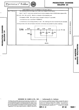 319AM Ch=CX33; Capehart Corp.; Fort (ID = 2947403) Television