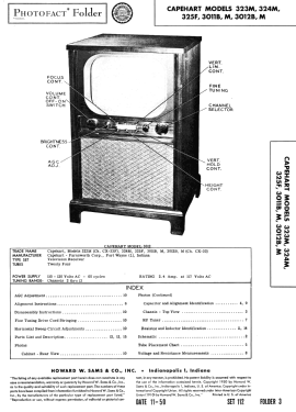 324M Ch= CX-33; Capehart Corp.; Fort (ID = 2786045) Television
