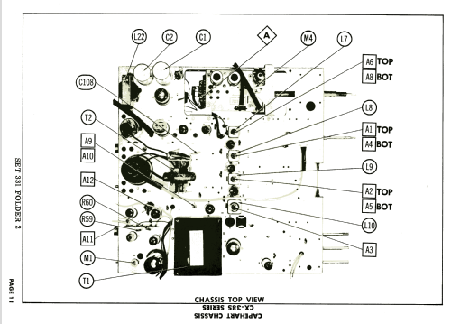 Capehart 3T216MD-5 Ch= CX-38S Series; Capehart Corp.; Fort (ID = 1905546) Television