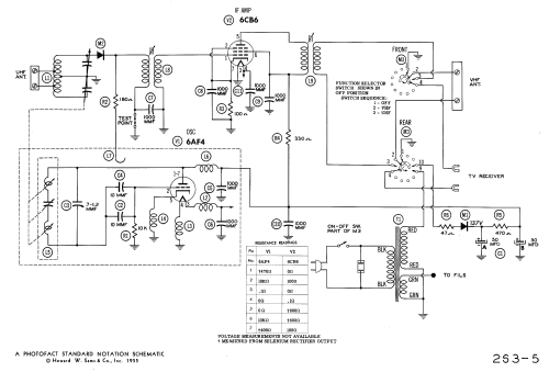 ES-1 UHF Converter; Cardwell Mfg. Corp., (ID = 465377) Adattatore