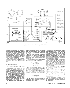 Voltmètre Électronique - Röhrenvoltmeter V30; Cartex, (ID = 3051559) Equipment