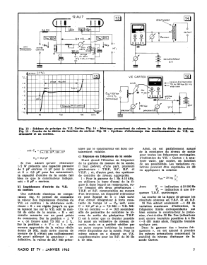 Voltmètre Électronique - Röhrenvoltmeter V30; Cartex, (ID = 3051562) Equipment