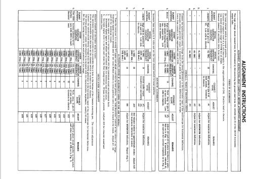 3T602 Ch= 1611; CBS-Columbia Inc.; (ID = 2219330) Television