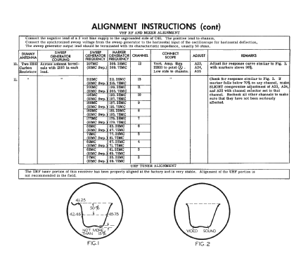 3T602 Ch= 1611; CBS-Columbia Inc.; (ID = 2219331) Television