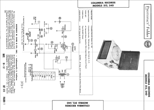 512 ; CBS-Columbia Inc.; (ID = 2445178) Enrég.-R