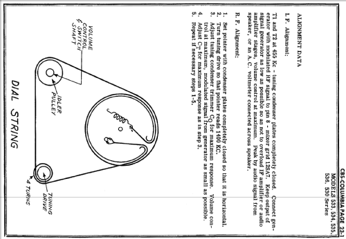 535 ; CBS-Columbia Inc.; (ID = 172060) Radio