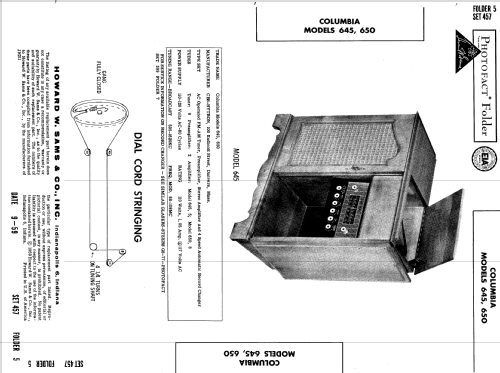 650 ; CBS-Columbia Inc.; (ID = 597071) Radio