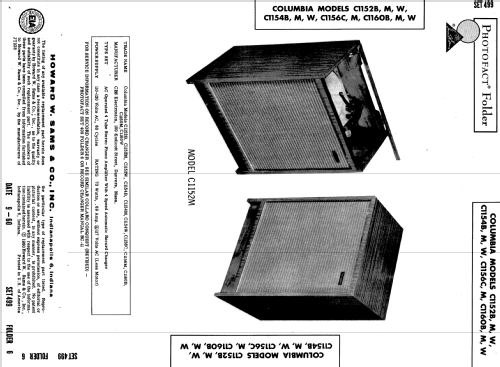 C1152W ; CBS-Columbia Inc.; (ID = 580584) Sonido-V