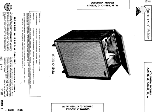 C-1012B ; CBS-Columbia Inc.; (ID = 523240) Ampl/Mixer