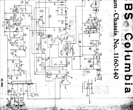 SD-339 Ch= 1160-140; CBS-Columbia Inc.; (ID = 1546474) Television