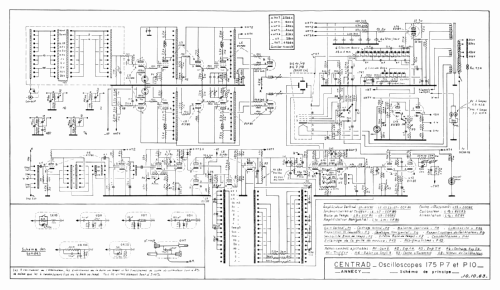 Oscilloscope 175P7; Centrad; Annecy (ID = 2012174) Equipment