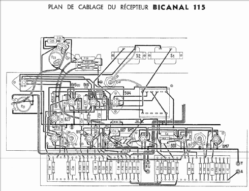 Bicanal 115; Central-Radio; Paris (ID = 543236) Radio