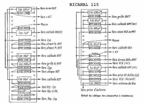 Bicanal 115; Central-Radio; Paris (ID = 543238) Radio