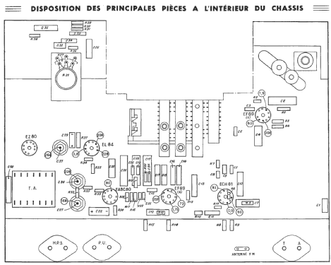 RCR 859 HF AM/FM; Central-Radio; Paris (ID = 520024) Radio