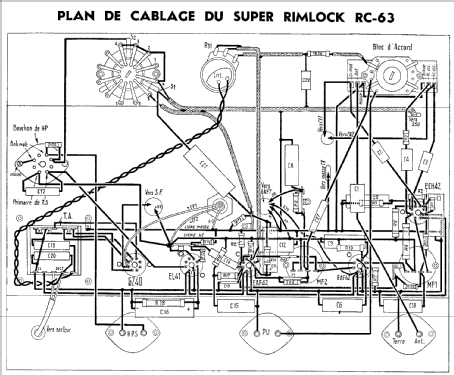 Super Rimlock RC-63; Central-Radio; Paris (ID = 382528) Radio