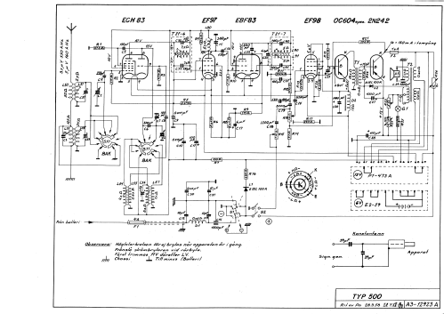 500 ; Centrum-Radio, (ID = 3010398) Car Radio