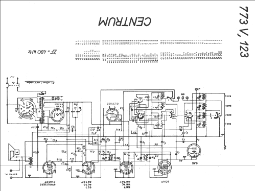 773V Typ 123; Centrum-Radio, (ID = 15645) Radio