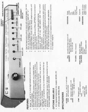 Intelligent Interconnect 5700; CES Communications (ID = 2817170) Amateur-D