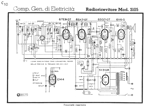 3105; CGE, Compagnia (ID = 165194) Radio