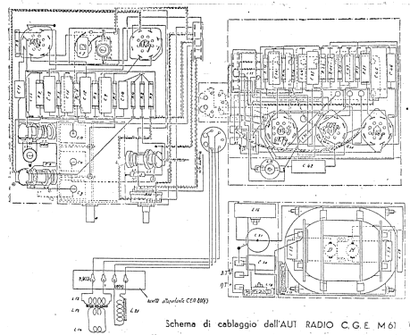 61 ; CGE, Compagnia (ID = 658256) Car Radio