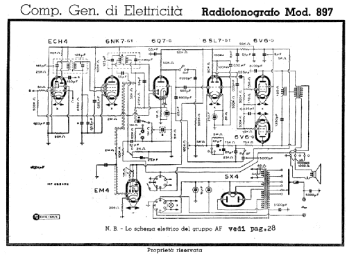 897-B; CGE, Compagnia (ID = 2459516) Radio