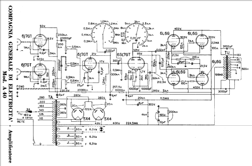 A40; CGE, Compagnia (ID = 971112) Ampl/Mixer