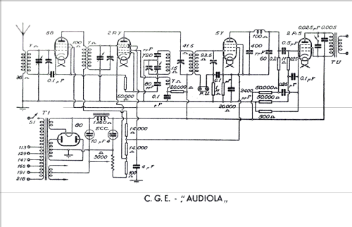 Audiola XI; CGE, Compagnia (ID = 274053) Radio