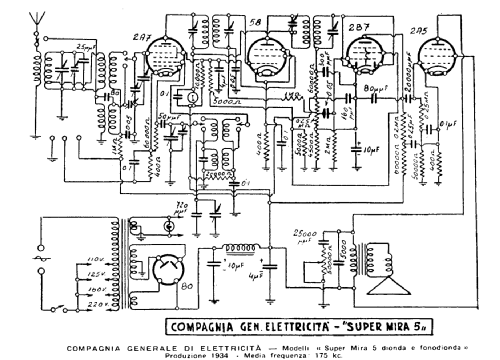 Super Mira 5 Dionda ; CGE, Compagnia (ID = 1431378) Radio