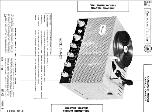 CHA620 ; Challenger Amplifier (ID = 750693) Ampl/Mixer