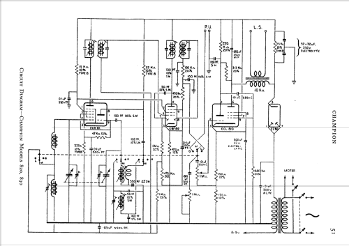 Radio Revler 820; Champion Electric, (ID = 341242) Radio