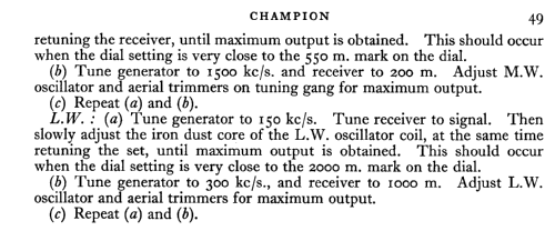 Radio Revler 820; Champion Electric, (ID = 341246) Radio