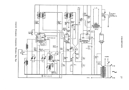 Radio Revler 820; Champion Electric, (ID = 547891) Radio