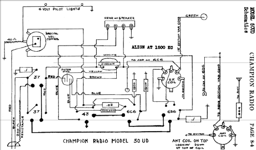 50UD ; Champion Radio Labs (ID = 404340) Radio