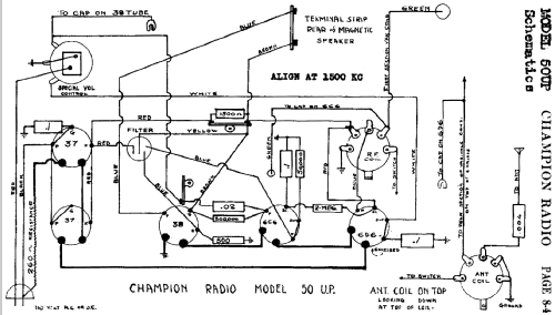 50UP ; Champion Radio Labs (ID = 404342) Radio