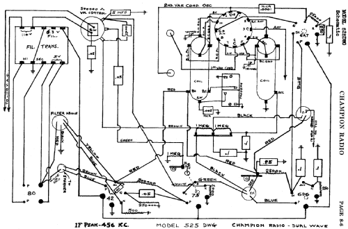 525DWG ; Champion Radio Labs (ID = 404345) Radio