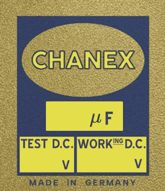 Chanex Condenser ; Chanex Brand Hecht H (ID = 3070828) Radio part