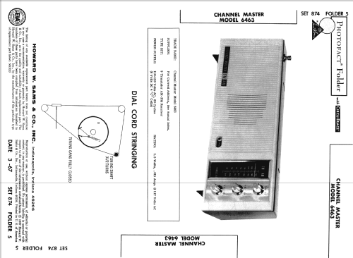 6463 ; Channel Master Corp. (ID = 960427) Radio