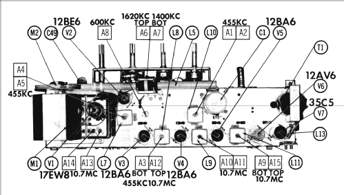 FM/AM Dual Speaker Super Twin 6537; Channel Master Corp. (ID = 958715) Radio