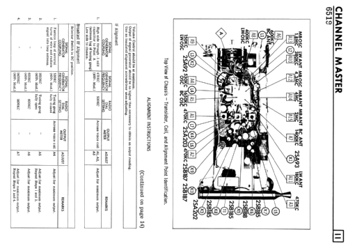 Aircraft Marine 6519; Channel Master Corp. (ID = 2383089) Radio