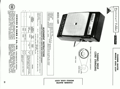 Six Transistor 6508 ; Channel Master Corp. (ID = 2237986) Radio