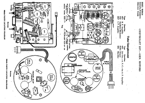 985424 ; Chevrolet Div. (ID = 792185) Autoradio