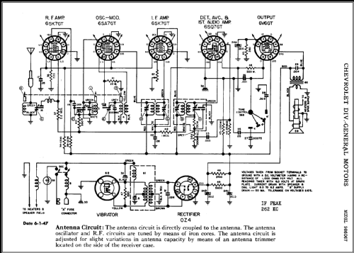 986067 ; Chevrolet Div. (ID = 418924) Radio