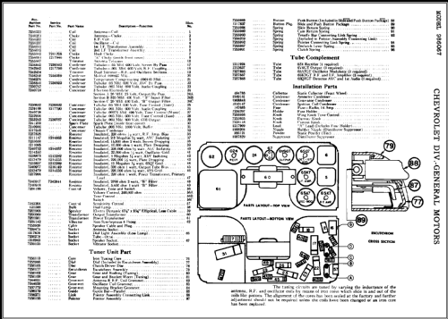 986067 ; Chevrolet Div. (ID = 418927) Radio