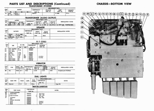 986388 ; Chevrolet Div. (ID = 466350) Autoradio