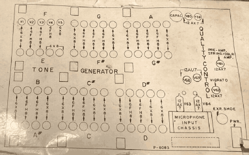 Cordovox Tone Generator; Chicago Musical (ID = 2637055) Musikinstrumente