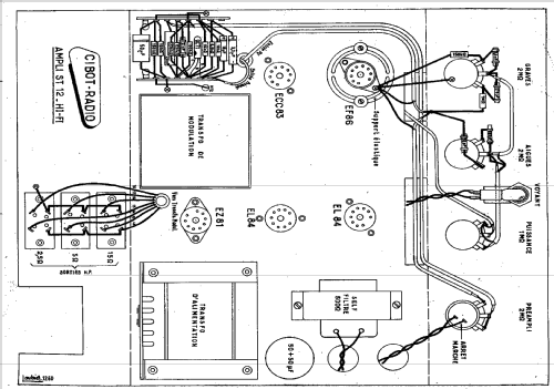 ST12; Cibot Radio; Paris (ID = 1188406) Ampl/Mixer