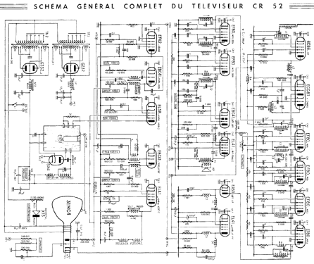 Téléviseur CR 52; Cibot Radio; Paris (ID = 551471) Television