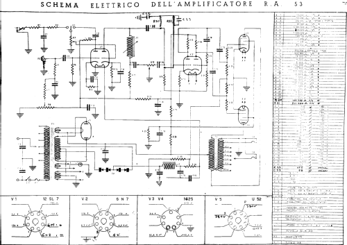 RA53; Cinelabor-Firenze; (ID = 1486357) Ampl/Mixer