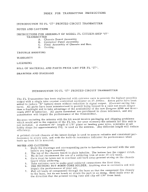 R/C Transmitter FL,FLX; Citizen-Ship Radio (ID = 2879608) Amateur-T